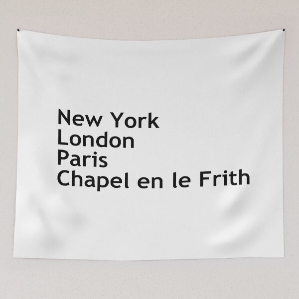 Item preview, New York London Paris Chapel en le Frith designed and sold by SpottedDick.