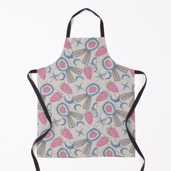 Item preview, Abstraction with Strawberries in Mid Century Modern Style Pattern designed and sold by brytfanna.
