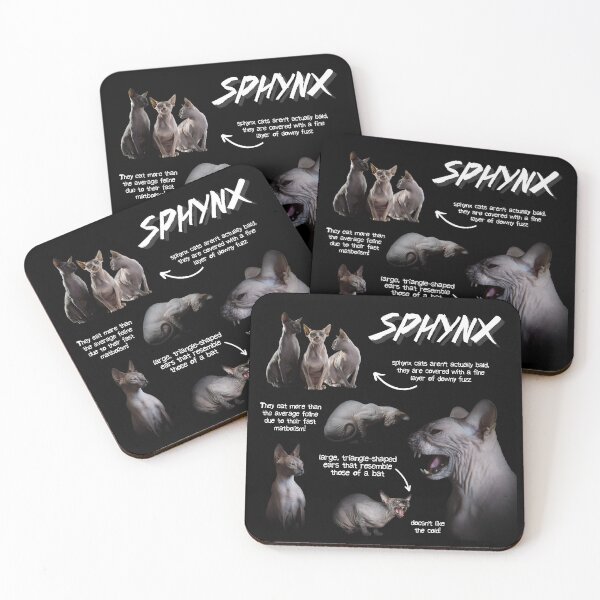Item preview, Sphynx Cat Fun Facts designed and sold by KyleNesas.