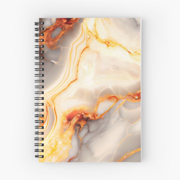 Artikelvorschau, Milchig-goldene Feuermarmor-Textur entworfen und verkauft von AppleElf.
