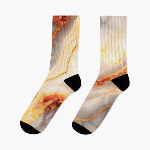 Item preview, Milky gold orange fire marble texture designed and sold by AppleElf.