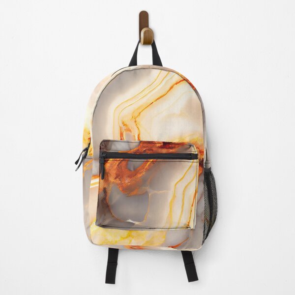 Item preview, Milky gold orange fire marble texture designed and sold by AppleElf.