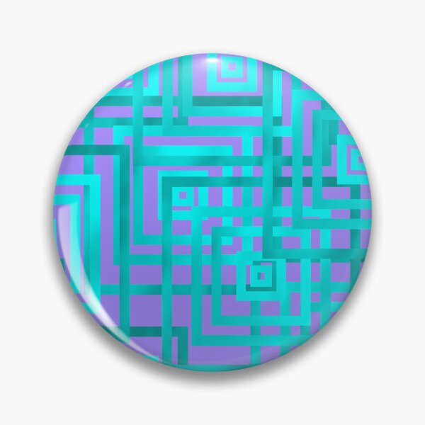 Artikelvorschau, Teal Fade Box Stacks on Purple Half-Drop Repeat 5748 entworfen und verkauft von Art in My Loft.