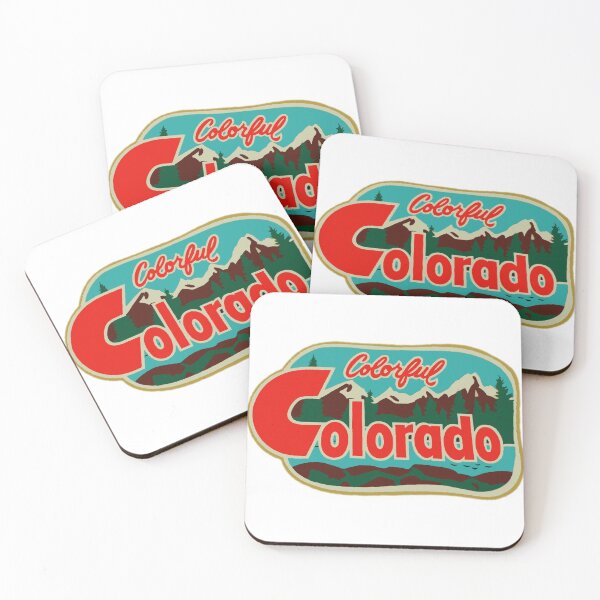 Item preview, Colorful Colorado Vintage Travel Decal designed and sold by hilda74.
