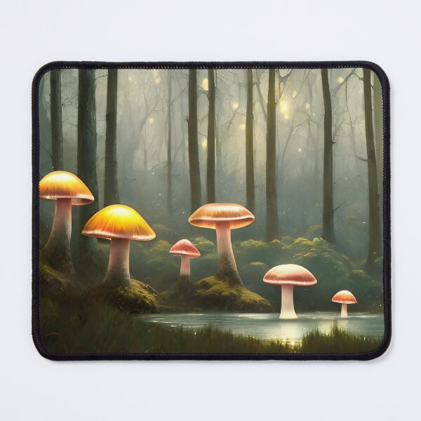 Item preview, Mushroom dreamscape designed and sold by Nicolette Vermeulen.