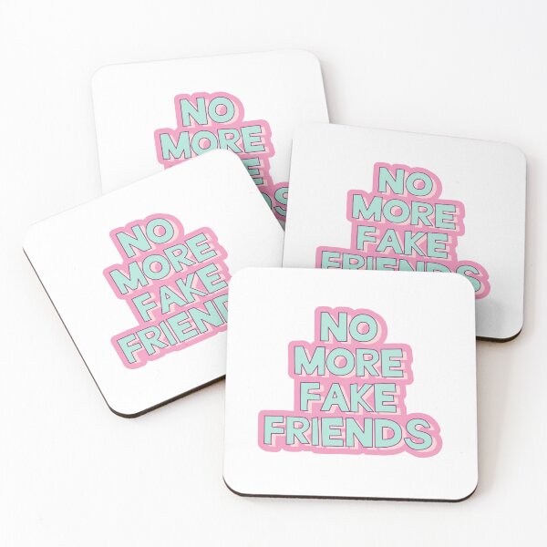 Item preview, No More Fake Friends | Quote designed and sold by byStefani.