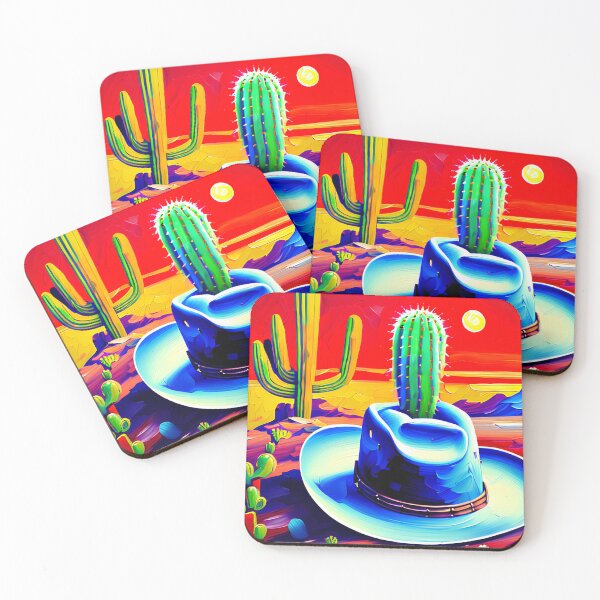 Item preview, Cowboy hat in the desert designed and sold by Planetporridge.