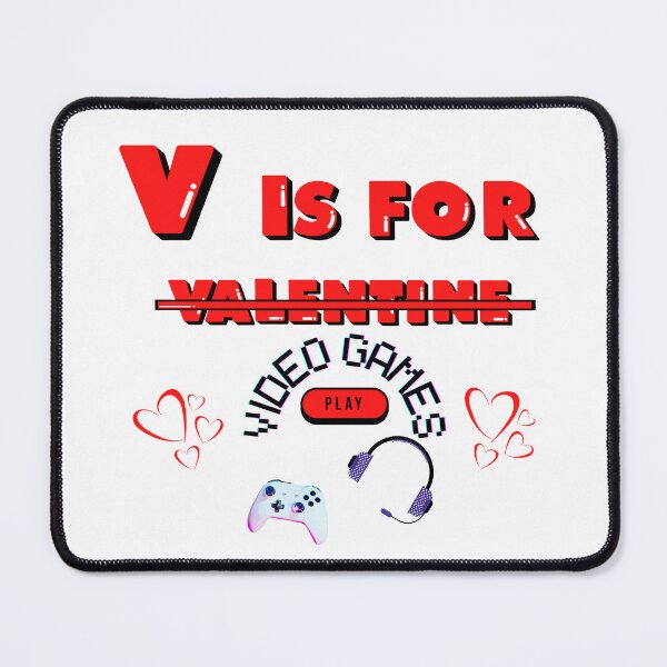Item preview, V Is For Video Games designed and sold by Crushed Heart.