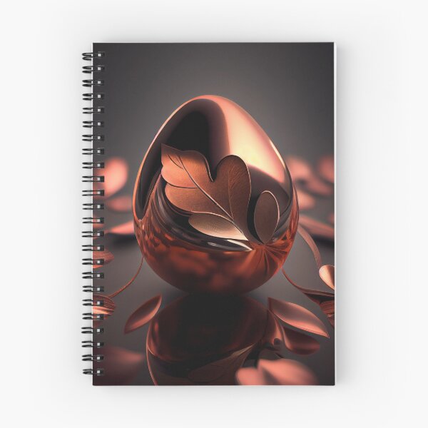 Item preview, Copper in a Tranquil Nutshell Digital Painting designed and sold by CodeAndColors.