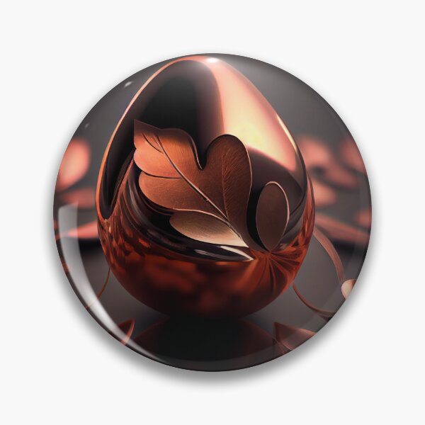 Item preview, Copper in a Tranquil Nutshell Digital Painting designed and sold by CodeAndColors.