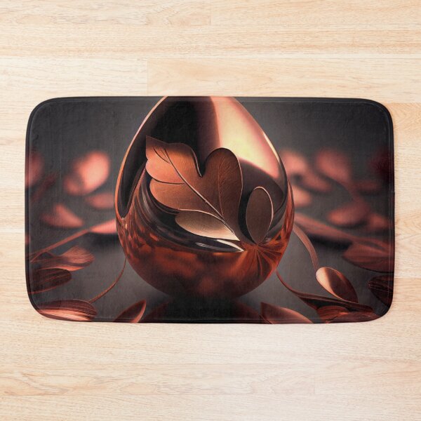 Item preview, Copper in a Tranquil Nutshell Digital Painting designed and sold by CodeAndColors.