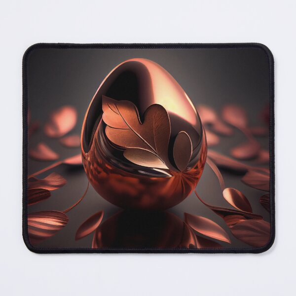 Item preview, Copper in a Tranquil Nutshell Digital Painting designed and sold by CodeAndColors.