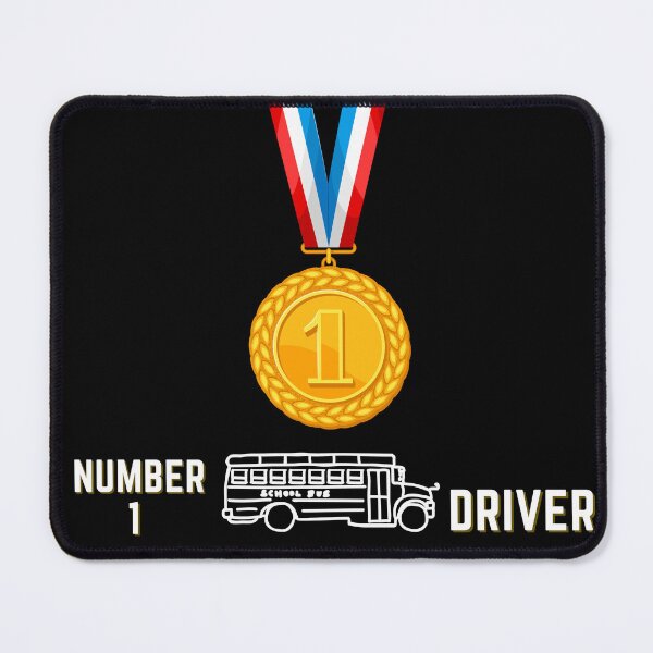 Item preview, Number 1 School Bus Driver medal  designed and sold by Imemewell.