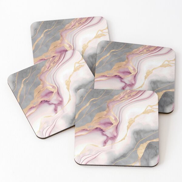 Aperçu de l'œuvre Texture saphir rose or laiteux créée et vendue par AppleElf.