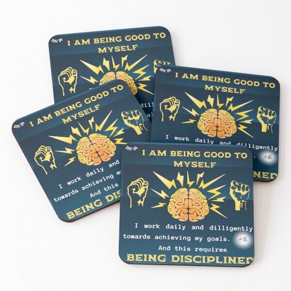 Item preview, Day 24 of the year: I am being good to myself by being disciplined designed and sold by BuddyBoots.