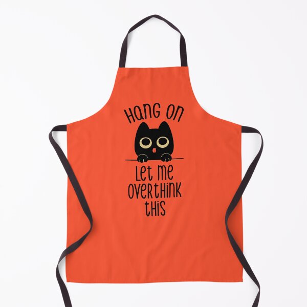 Item preview, Hang On Let Me Overthink This Black Cat by Tobe Fonseca designed and sold by Tobe Fonseca®.