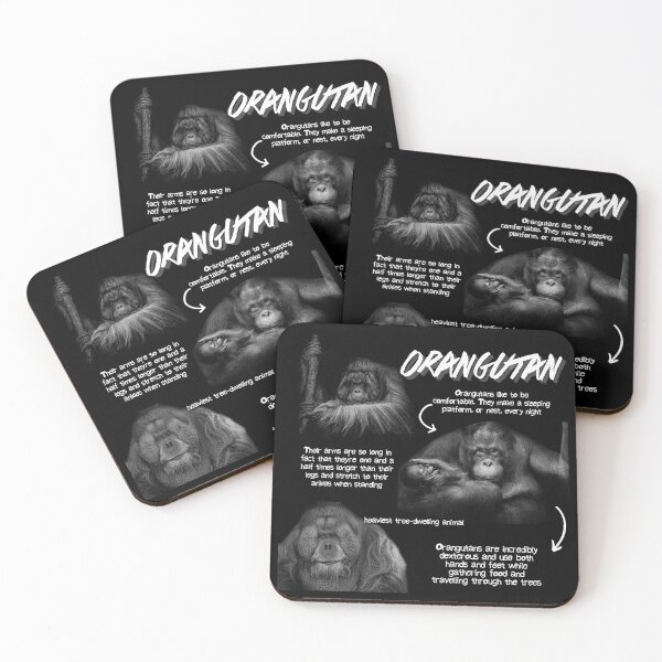 Item preview, Orangutan Fun Facts designed and sold by KyleNesas.