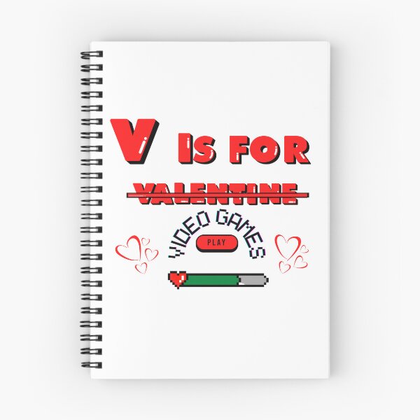 Item preview, V Is For Video Games designed and sold by Crushed Heart.