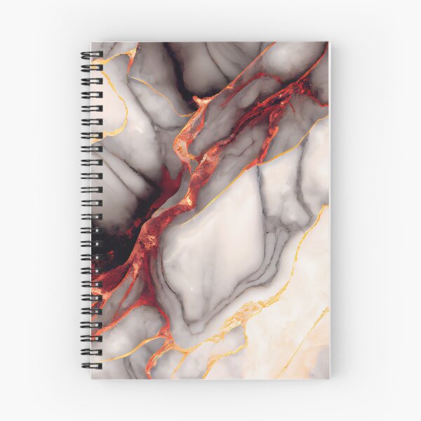 Item preview, White gold red coral texture designed and sold by AppleElf.