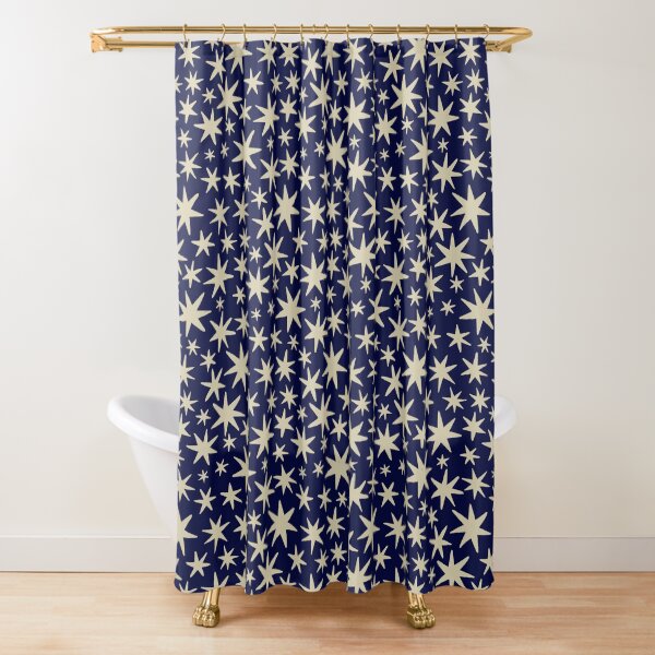 Stars overloaded Shower Curtain
