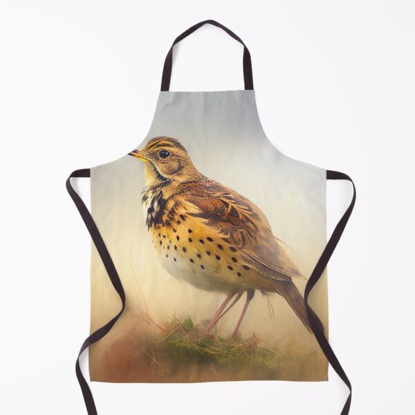 Item preview, Boisterous Skylark in Foggy Skies Digital Painting designed and sold by CodeAndColors.