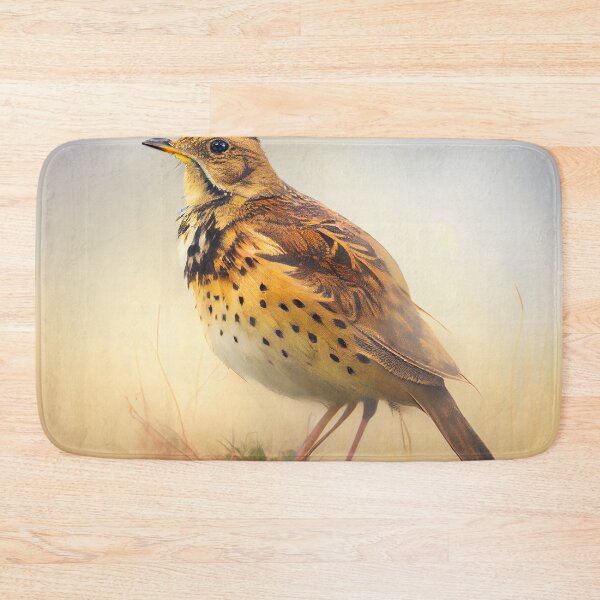 Item preview, Boisterous Skylark in Foggy Skies Digital Painting designed and sold by CodeAndColors.