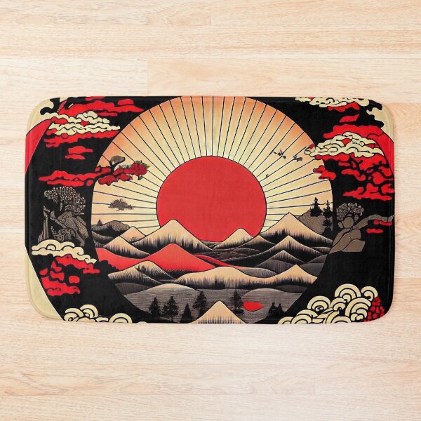 Artikelvorschau, Rising Sun over the Red mountains entworfen und verkauft von OccultDreams.