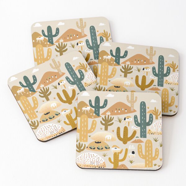 Item preview, Cute Desert Modern Pattern Digital Painting designed and sold by CodeAndColors.