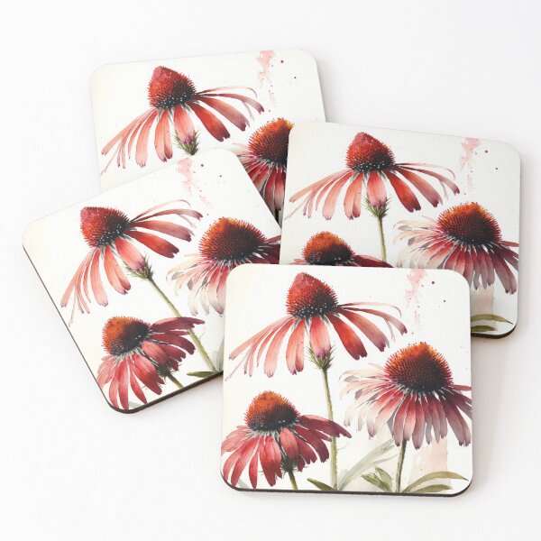 Item preview, Red Coneflowers  designed and sold by Vanover Designs.