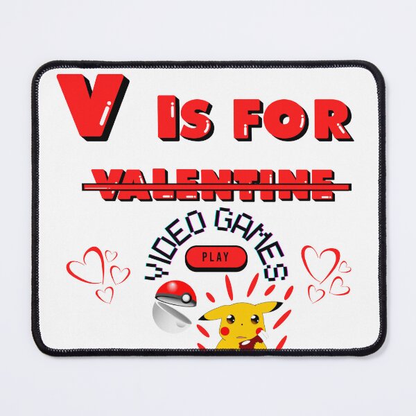 Item preview, V Is For Video Games designed and sold by Crushed Heart.