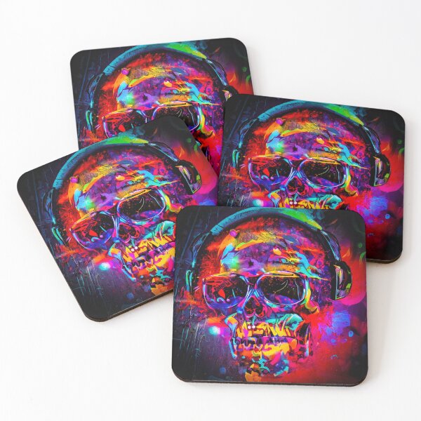 Item preview, Abstract Psycho Skull designed and sold by chaoticabstract.