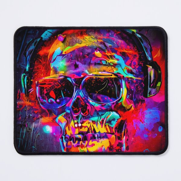 Item preview, Abstract Psycho Skull designed and sold by chaoticabstract.