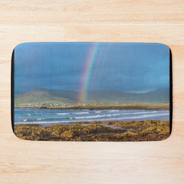 Item preview, Atlantic Ocean, mountains, beaches and beautiful cloudy skies with rainbows, this is the Dingle Peninsula on Ireland’s Wild Atlantic Way, southwest Atlantic coast designed and sold by AlbertMi.
