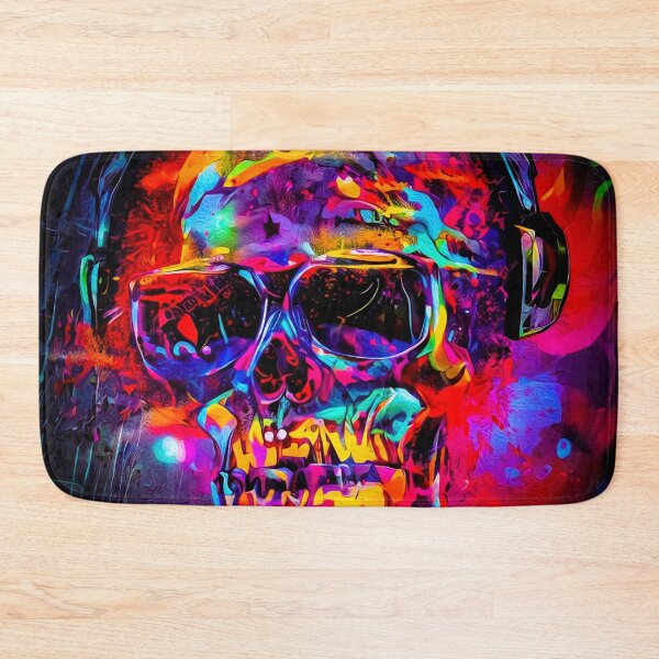 Item preview, Abstract Psycho Skull designed and sold by chaoticabstract.