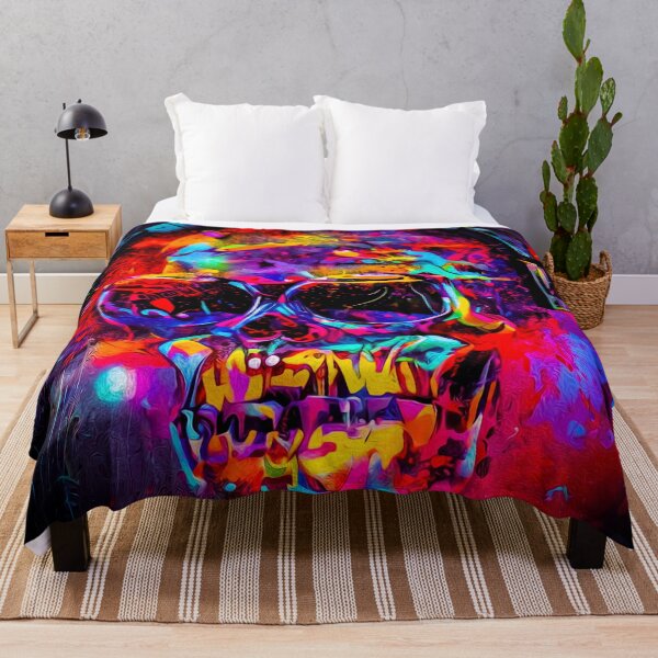 Item preview, Abstract Psycho Skull designed and sold by chaoticabstract.