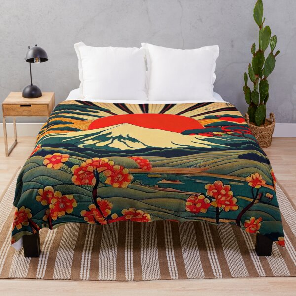 Item preview, Rising Sun with Plum Blossoms designed and sold by OccultDreams.
