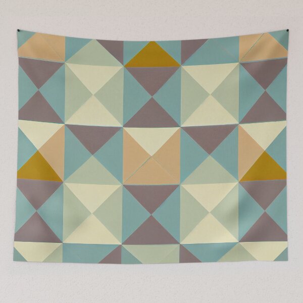 Item preview, Muted Light Complex Minimalist Pattern Digital Painting designed and sold by CodeAndColors.