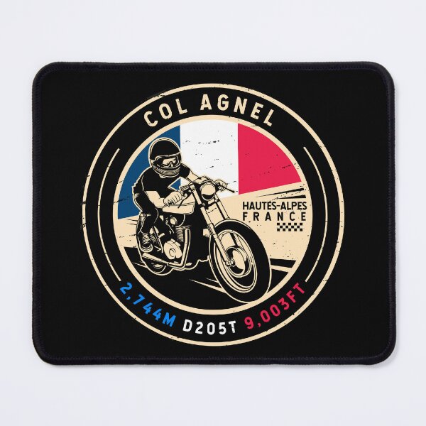 Item preview, Col Agnel | France | Motorcycle designed and sold by KrisSidDesigns.