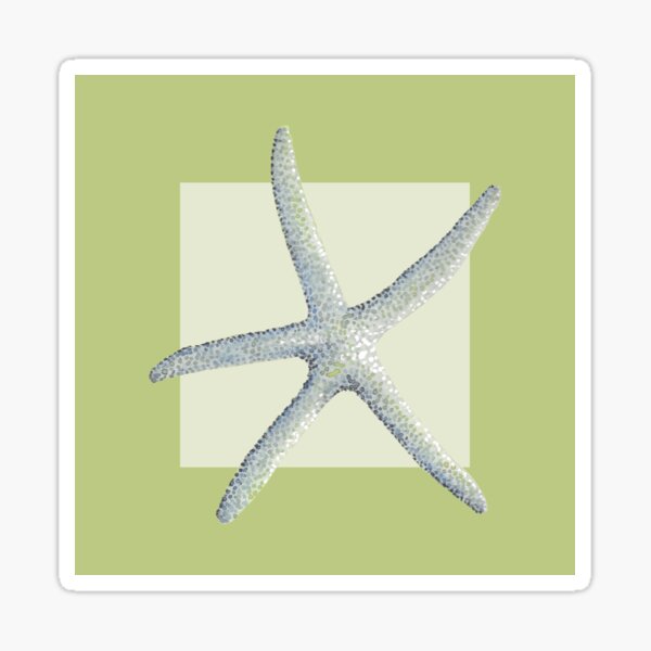 Starfish in pear Sticker