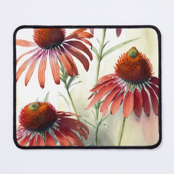 Item preview, Red Coneflowers  designed and sold by Vanover Designs.