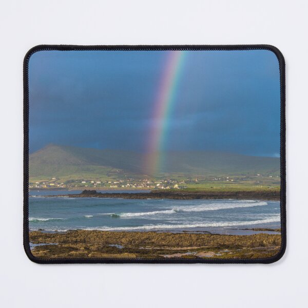 Item preview, Atlantic Ocean, mountains, beaches and beautiful cloudy skies with rainbows, this is the Dingle Peninsula on Ireland’s Wild Atlantic Way, southwest Atlantic coast designed and sold by AlbertMi.