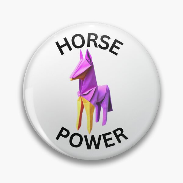 Item preview, One Pink Horse Power for the Day designed and sold by HanaiPrint.