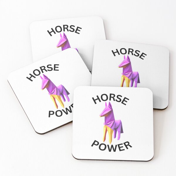 Item preview, One Pink Horse Power for the Day designed and sold by HanaiPrint.