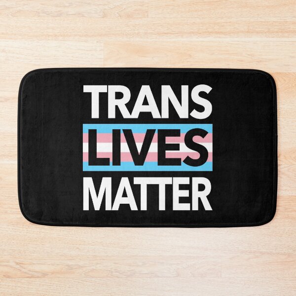 Item preview, Trans Lives Matter 1.0 (trans flag edition) designed and sold by Thelittlelord.