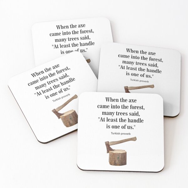 Item preview, Anti Trump Voter Proverb designed and sold by Fighting Words Designs.