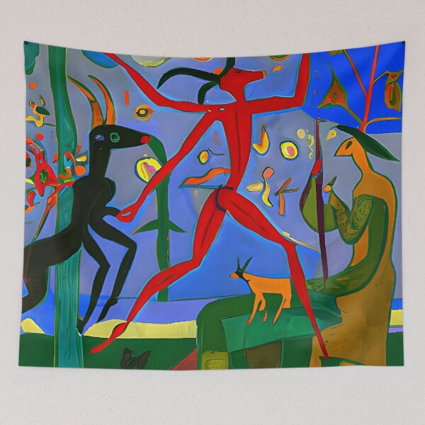 Item preview, The shepherd and his flock designed and sold by Artman24.