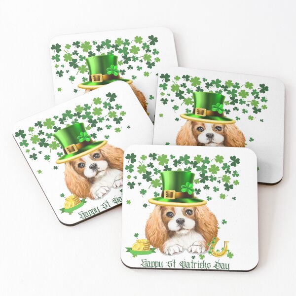 Item preview, St Patricks Day Spaniel. St Paddys Spaniel designed and sold by Doggymadness.