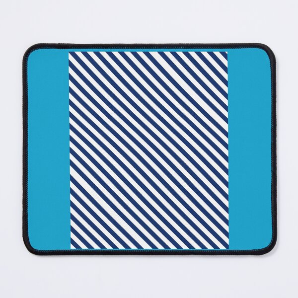 Item preview, Geelong Fashionista - Navy Blue and White Stripes Graphic designed and sold by DeadEndStreetUK.