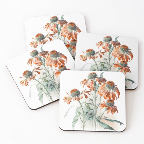 Item preview, Orange Flowers  designed and sold by Vanover Designs.