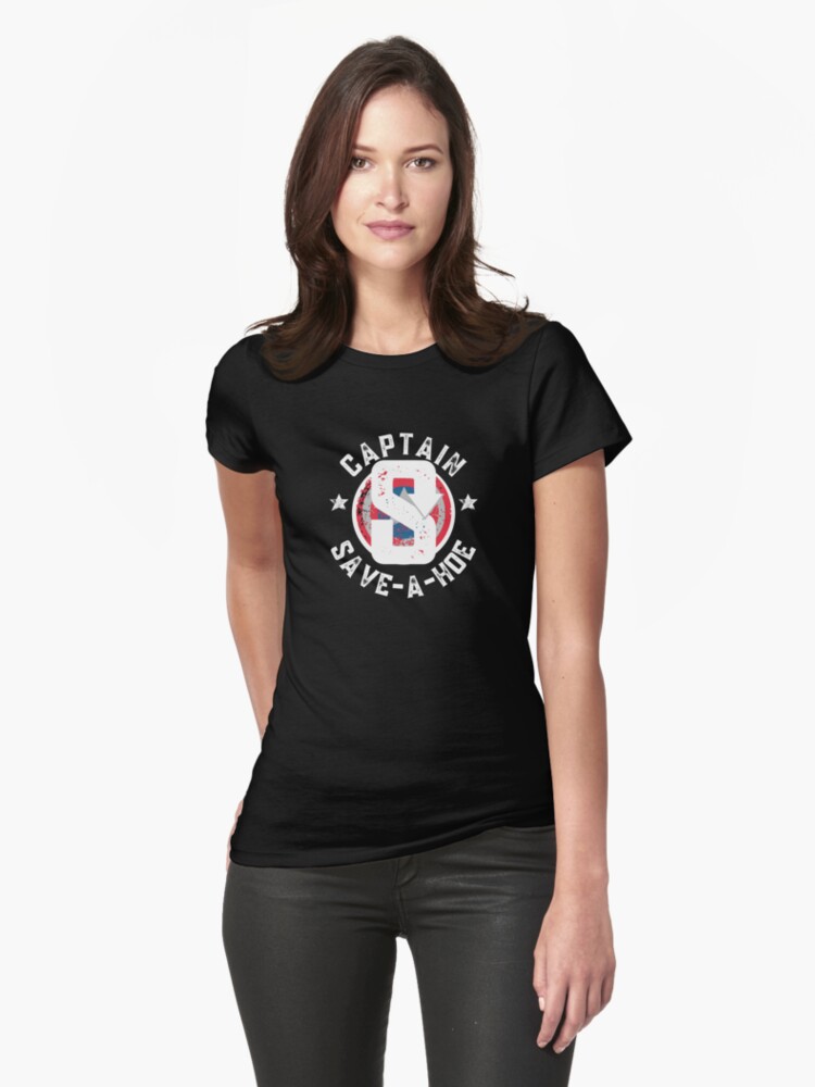 captain america fitted shirt